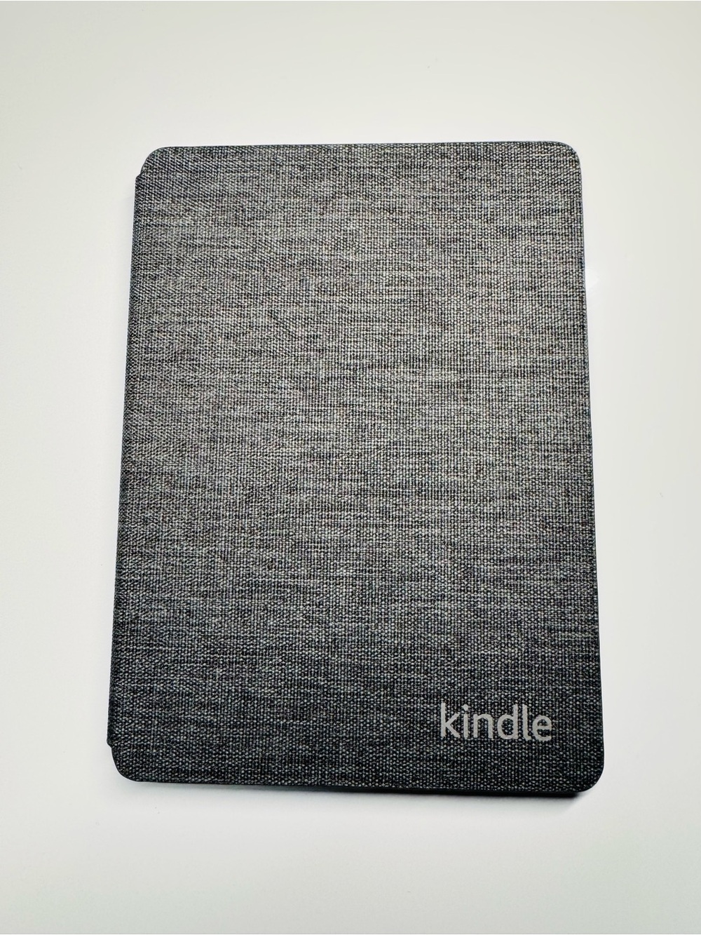 Amazon Kindle Paperwhite Foldable Cover Gray 11th Gen Water-Safe Fabric Cover